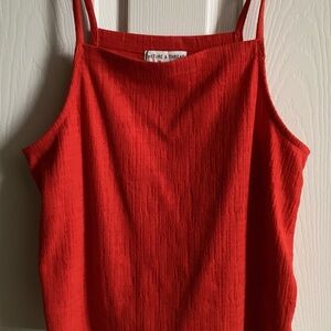 Textured tank top
